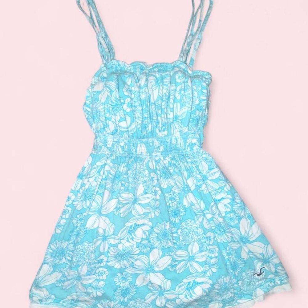 Hollister-co Women's Blue Vest